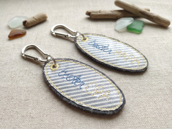 Anhänger Bester Papa Opa Vatertag - ITH-Stickdatei